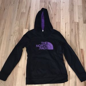 A North Face hoodie.